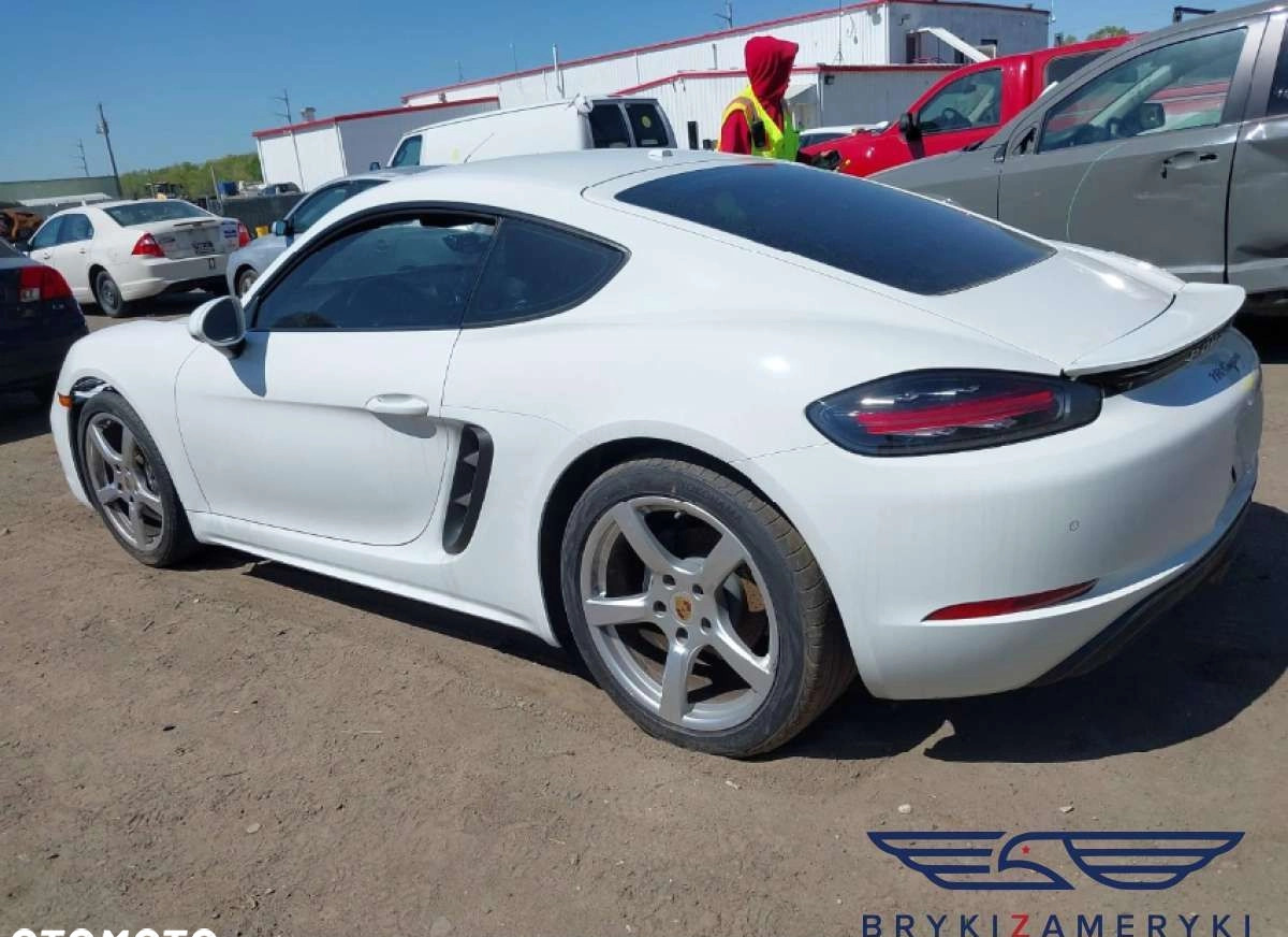 Porsche 718 Cayman cena 109300 przebieg: 29962, rok produkcji 2018 z Trzciel małe 37